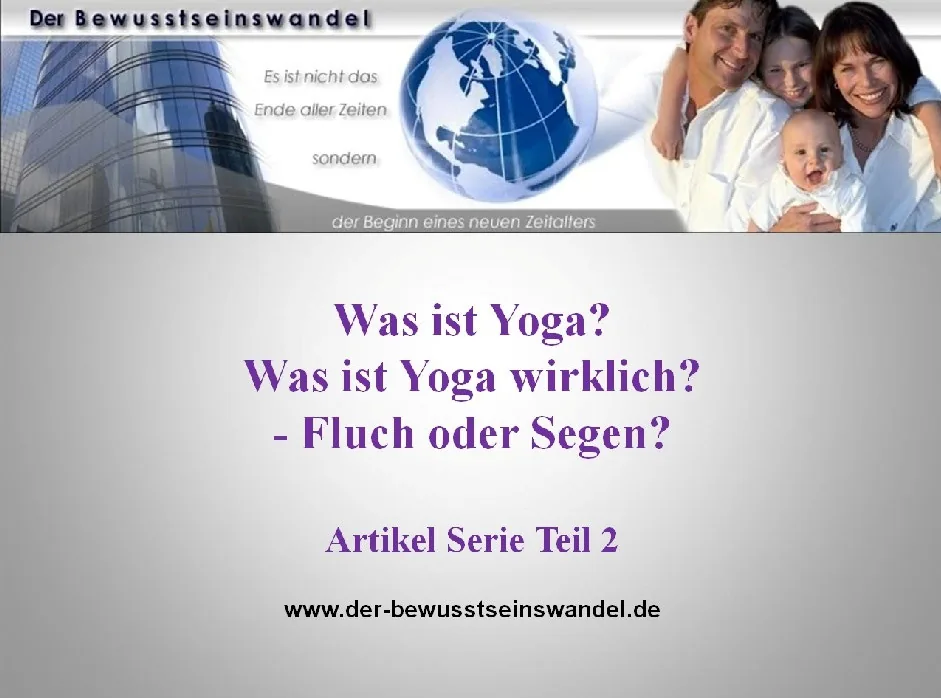 Titelkarte der Artikelserie Fluch oder Segen: Yoga